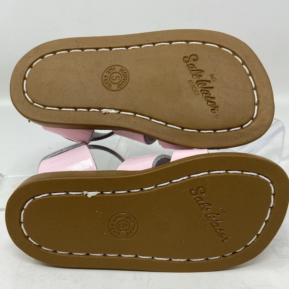 NWOT Salt Water Original Shiny Pink - Toddler Size 5 - Picture 6 of 12